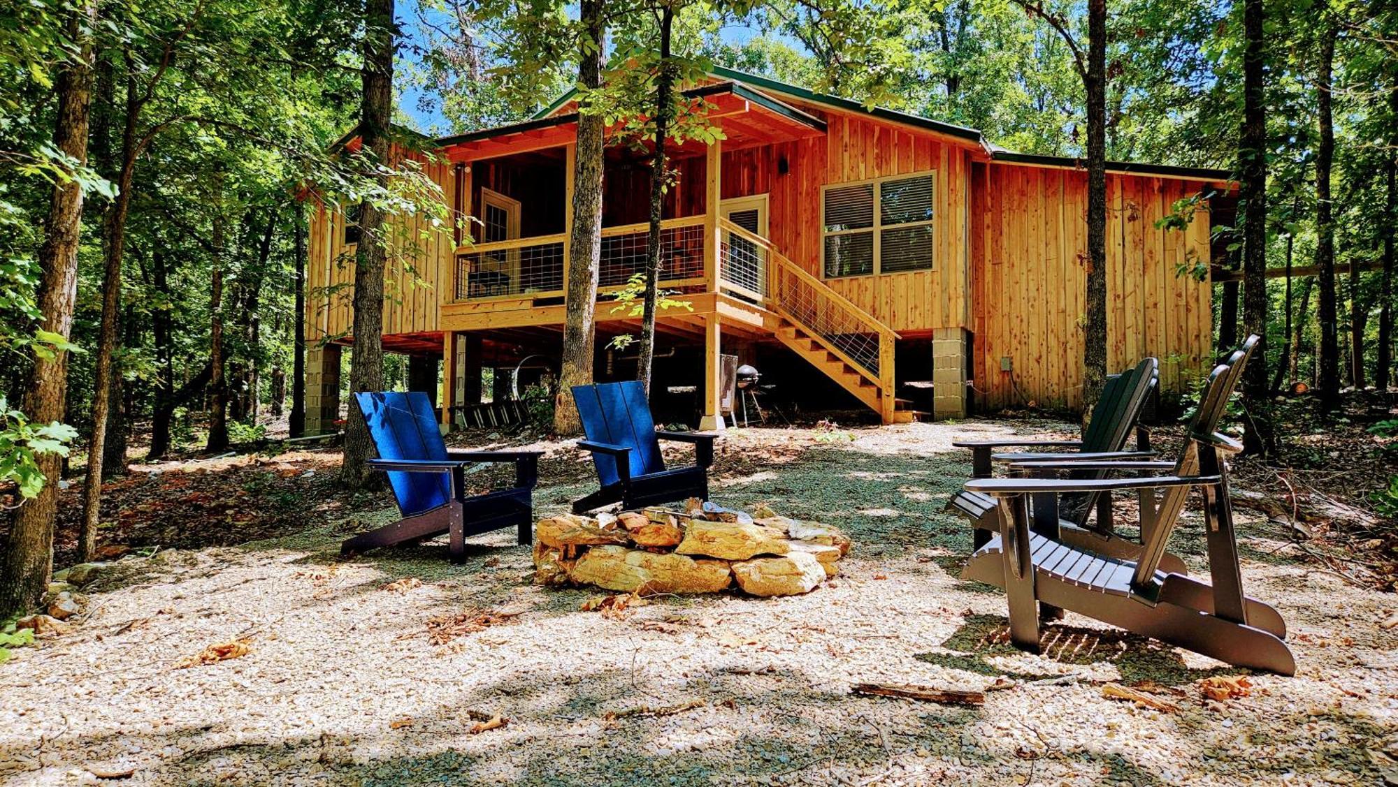 Hideaway Cabin Near Mammoth Springs, Ark Luaran gambar